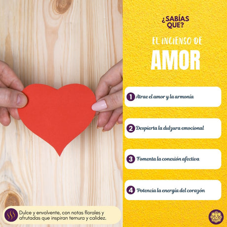 Incienso Amor Verdadero