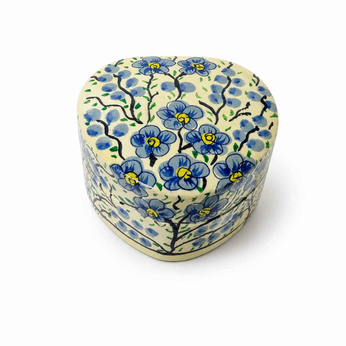 Mini Cajita Corazón Azul