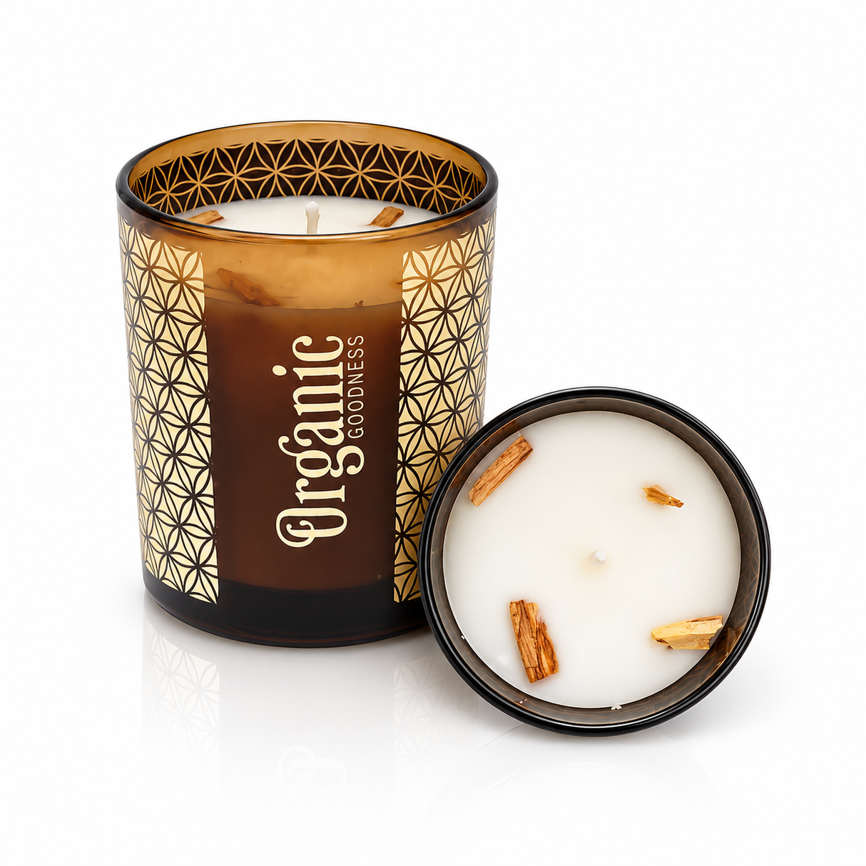 Vela Palo Santo y Cedro Organic Goodness