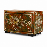 Cajonera India Esmeralda Carmesí