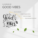 Incienso Vibras Positivas con Turmalina Negra
