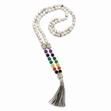 Japa Mala Buda Howlita 6mm