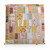 Cojin de Suelo Patchwork Blanco Extra Grande