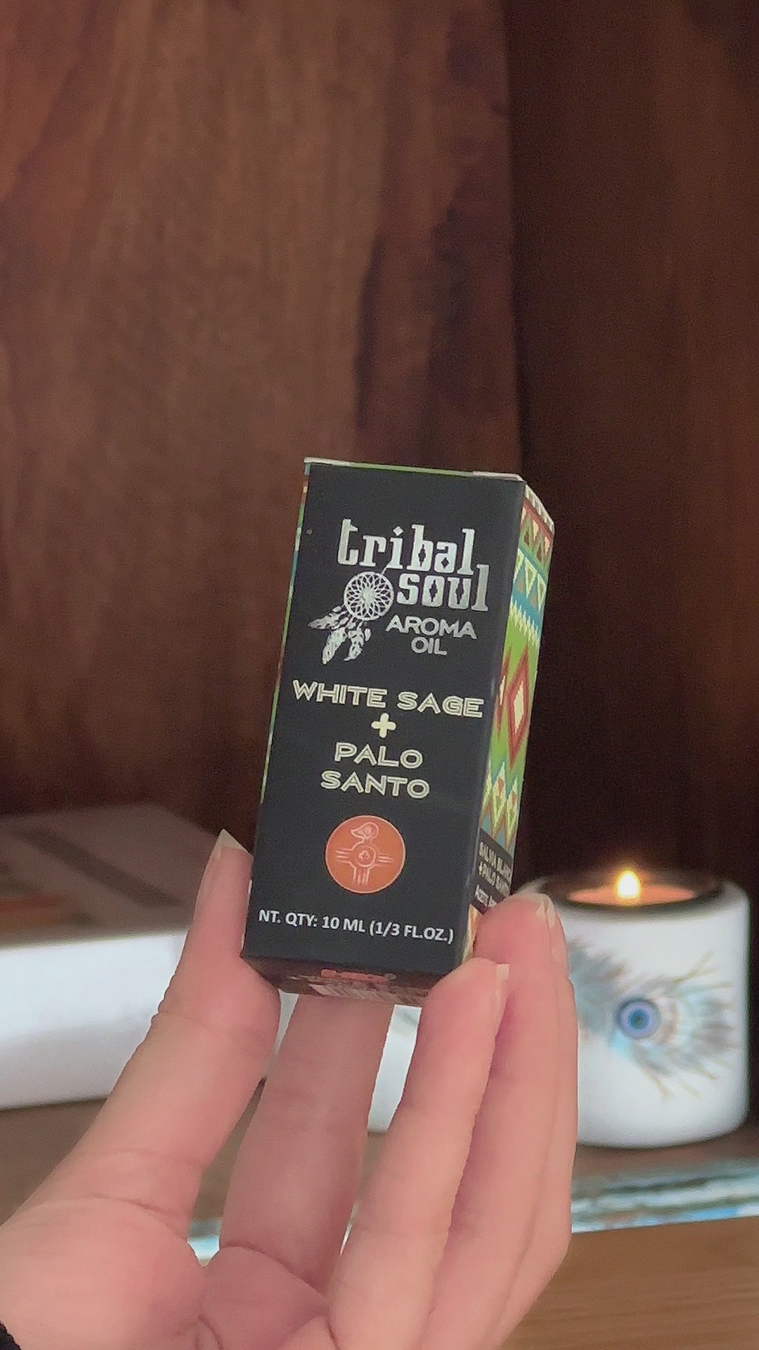 Aceite Aromático Salvia Blanca y Palo Santo