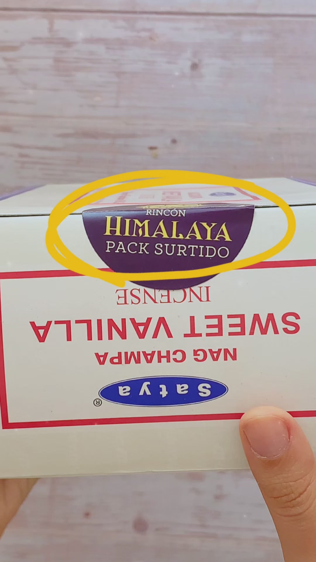 Pack Regalo Clásica Inciensos Satya