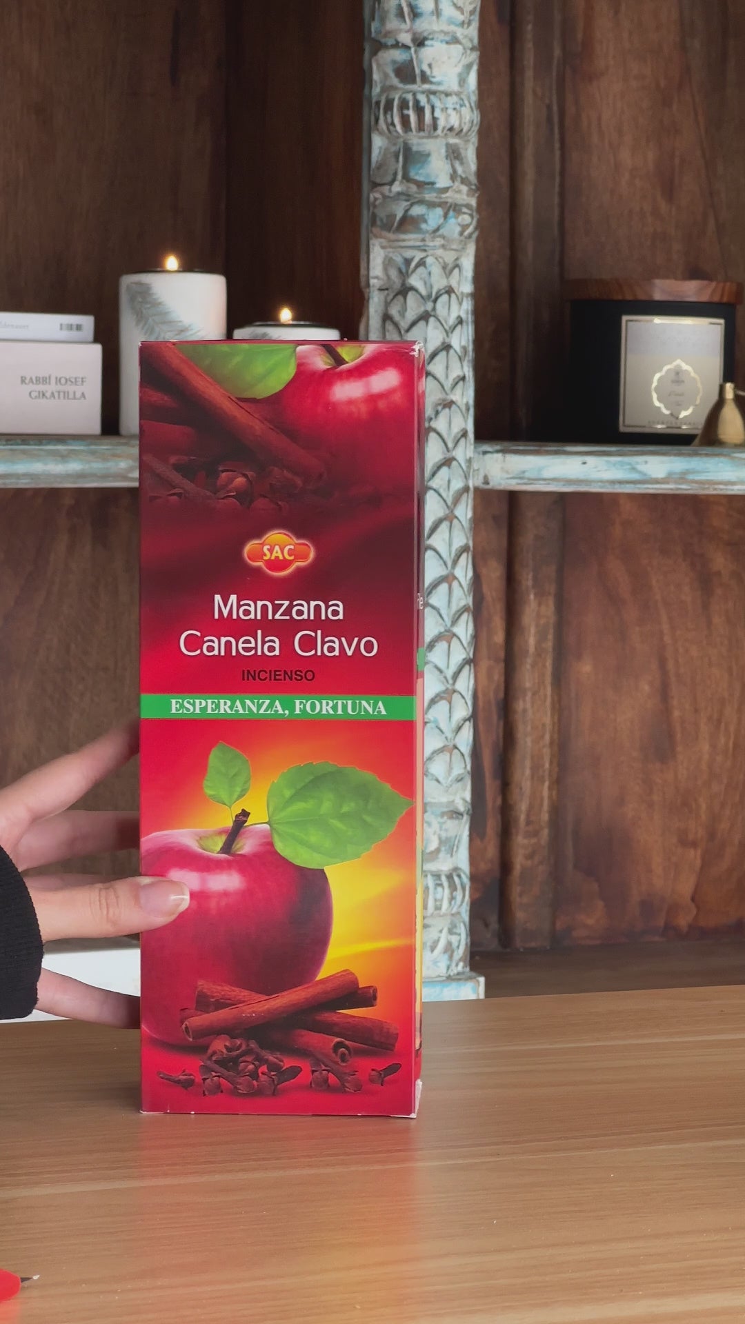 Incienso Manzana Canela Clavo