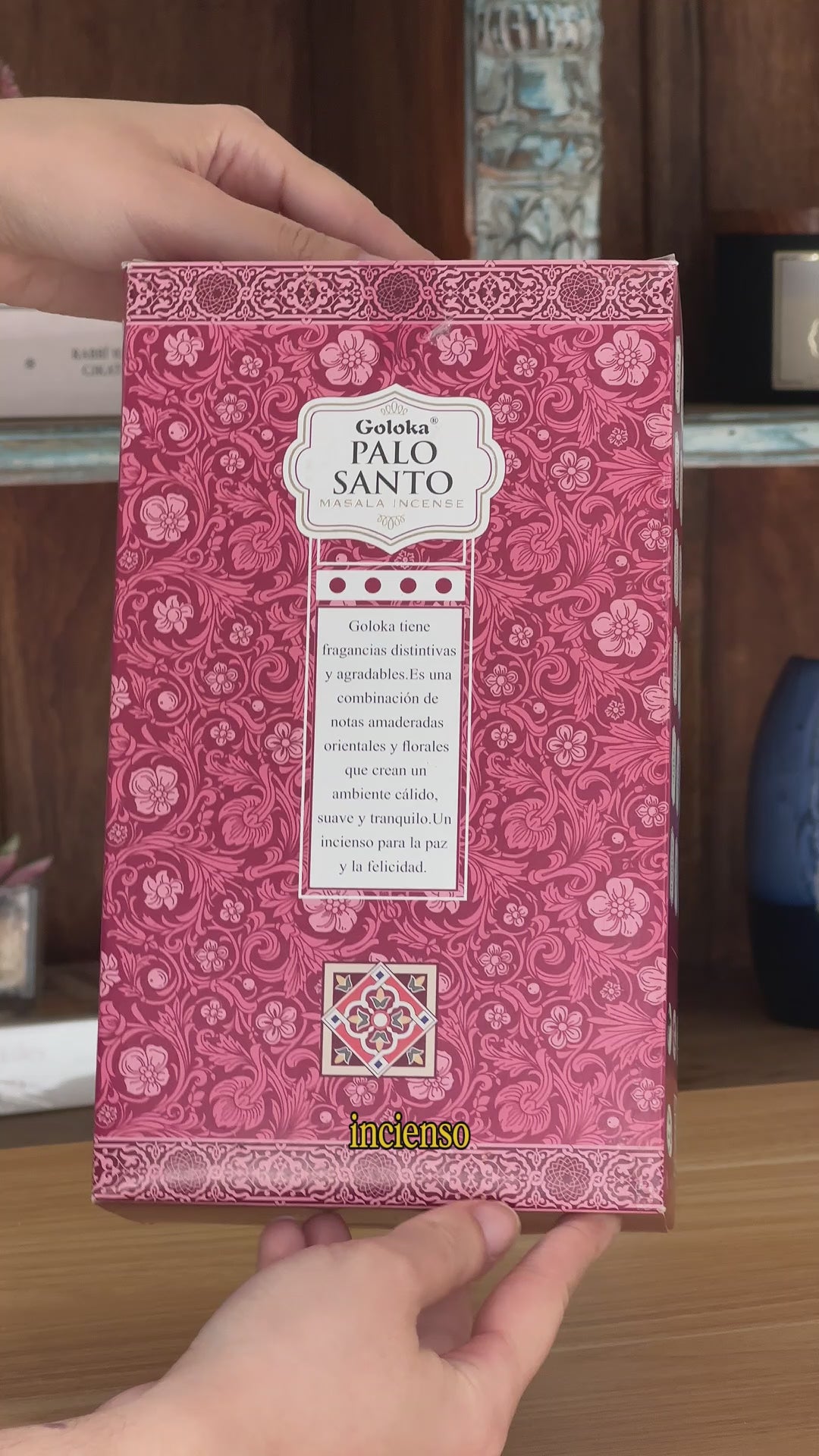 Incienso Fit Palo Santo