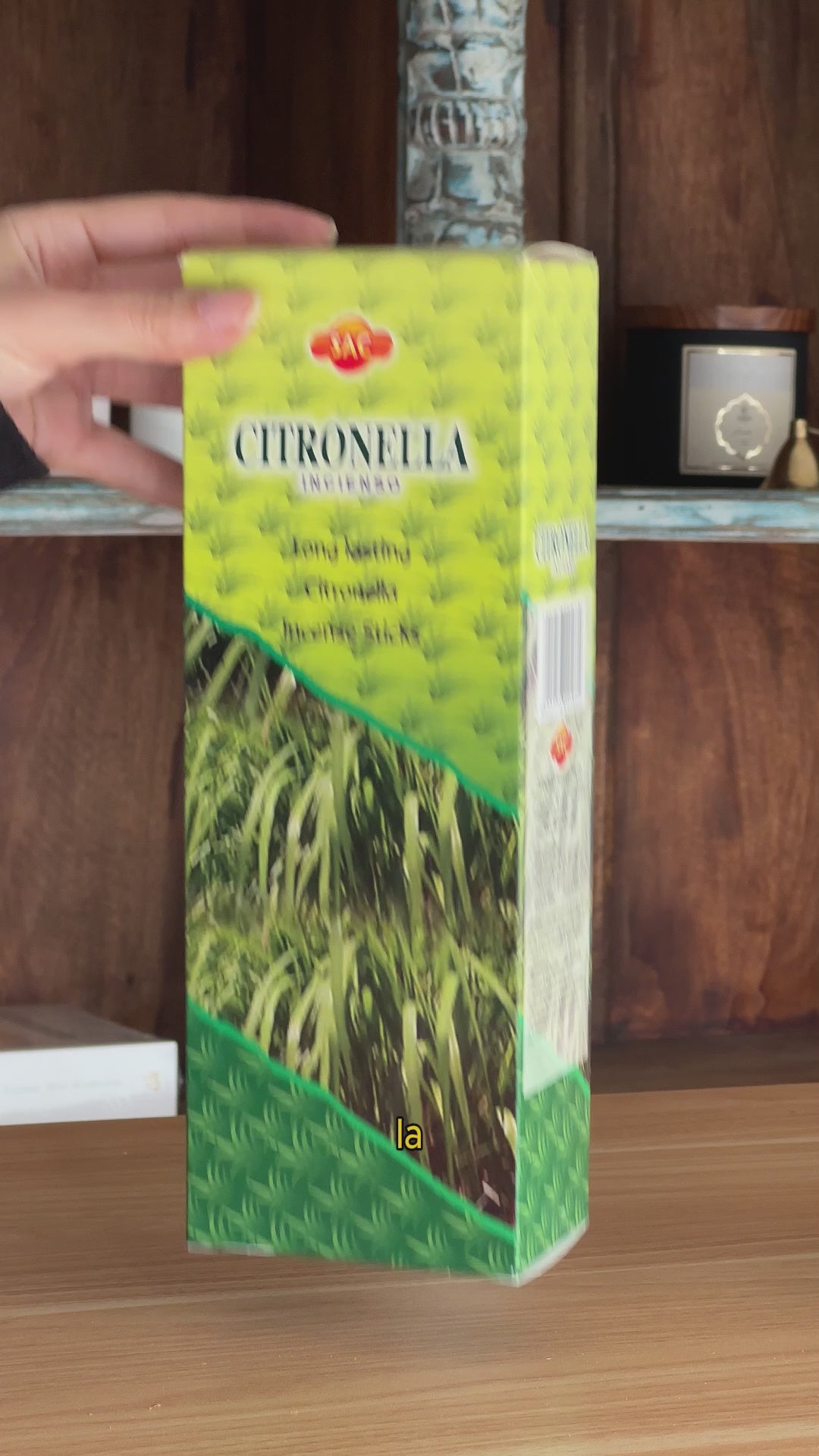 Incienso Citronela