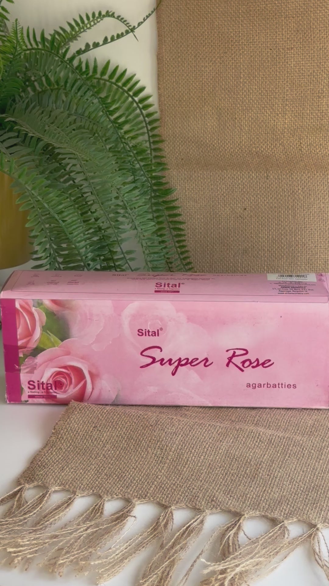 Incienso Super Rosa