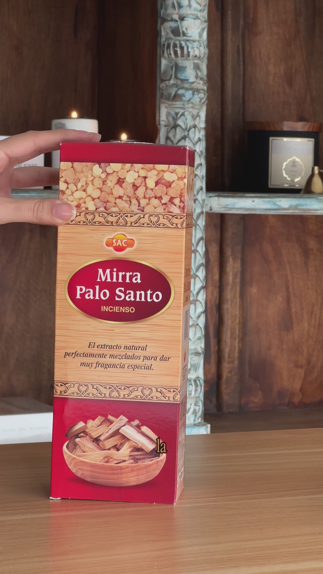 Incienso Mirra Palo Santo