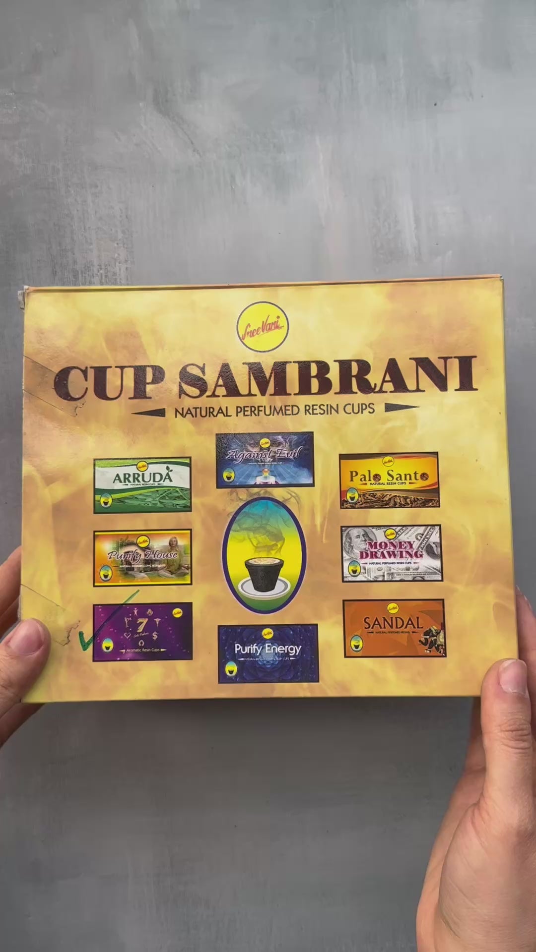 Copitas de Incienso Palo Santo 24u