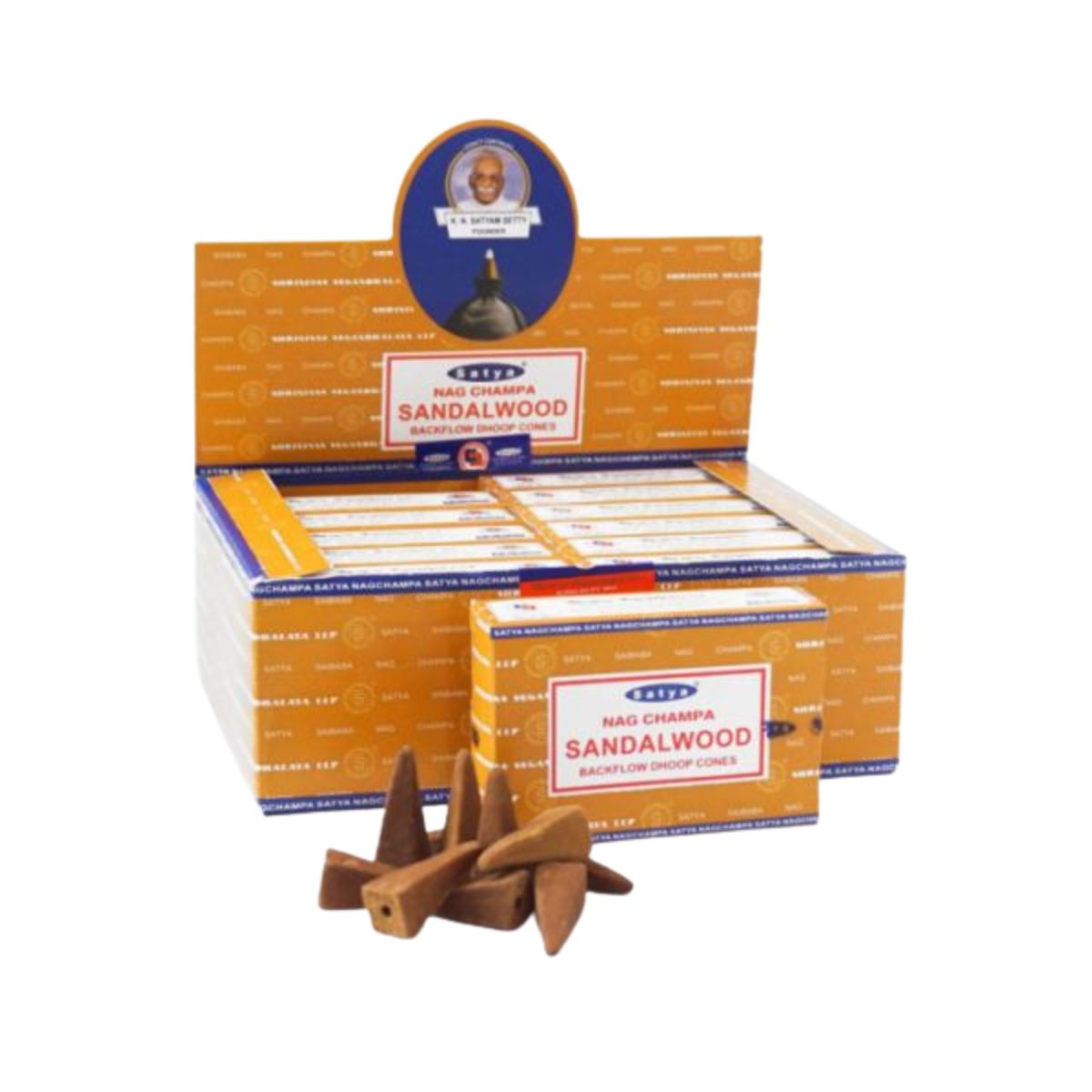 Incienso Cascada Sandalwood 120 conos
