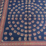 Cubrecama 2 Plazas Azul Elefantes Tradicional