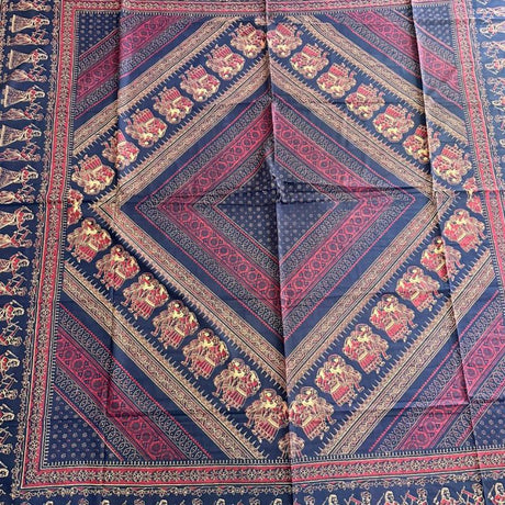 Cubrecama 2 Plazas Azul Danza Real