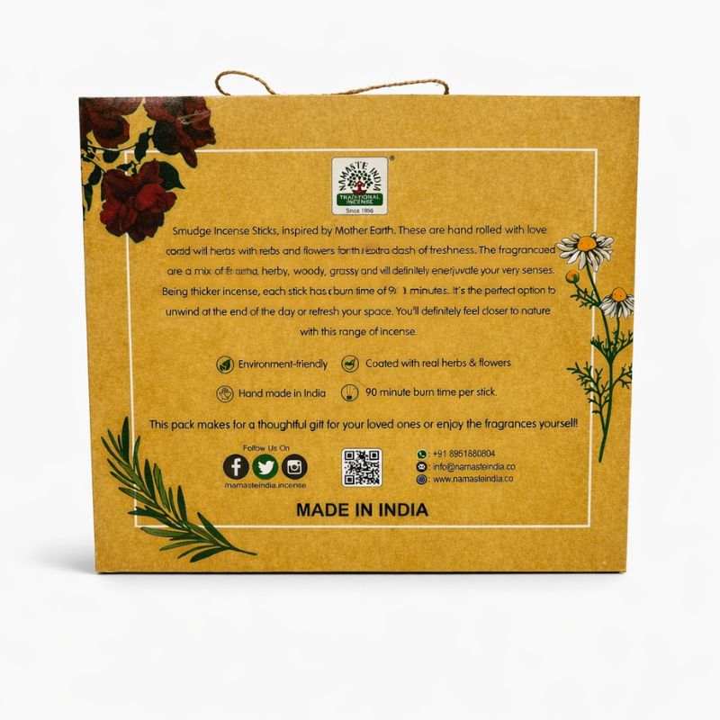 Pack Incienso Orgánico con Palo Santo