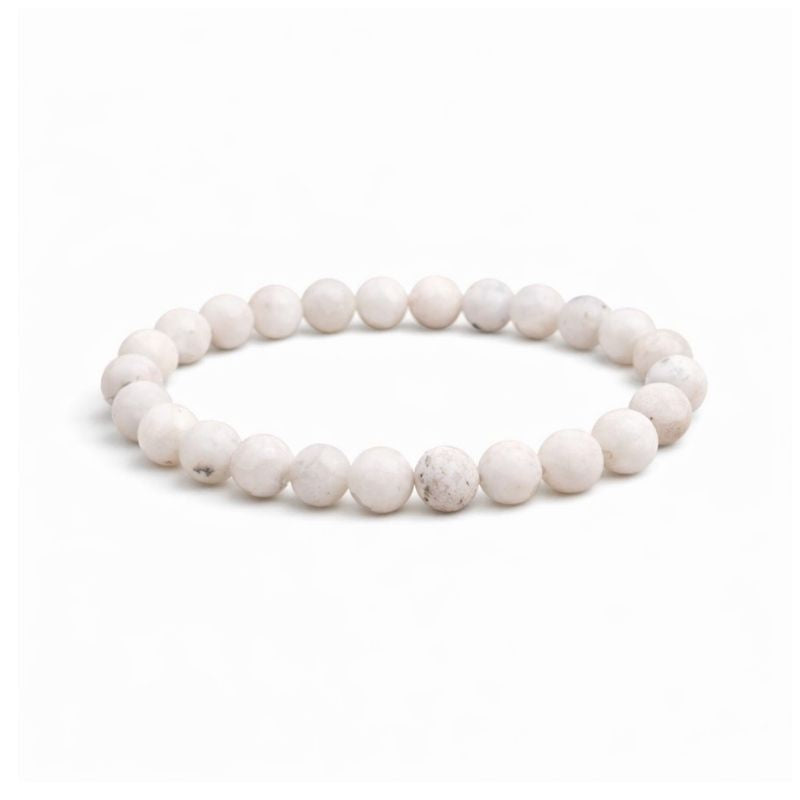 Pulsera Piedra Lunar Arcoiris 8mm
