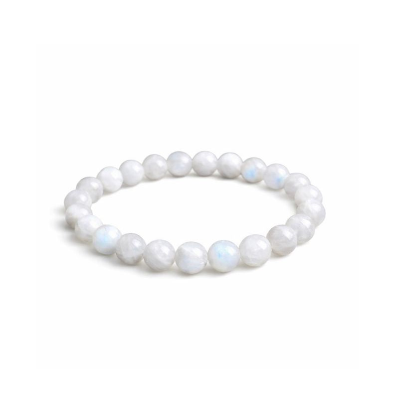 Pulsera Piedra Lunar Arcoiris 8mm
