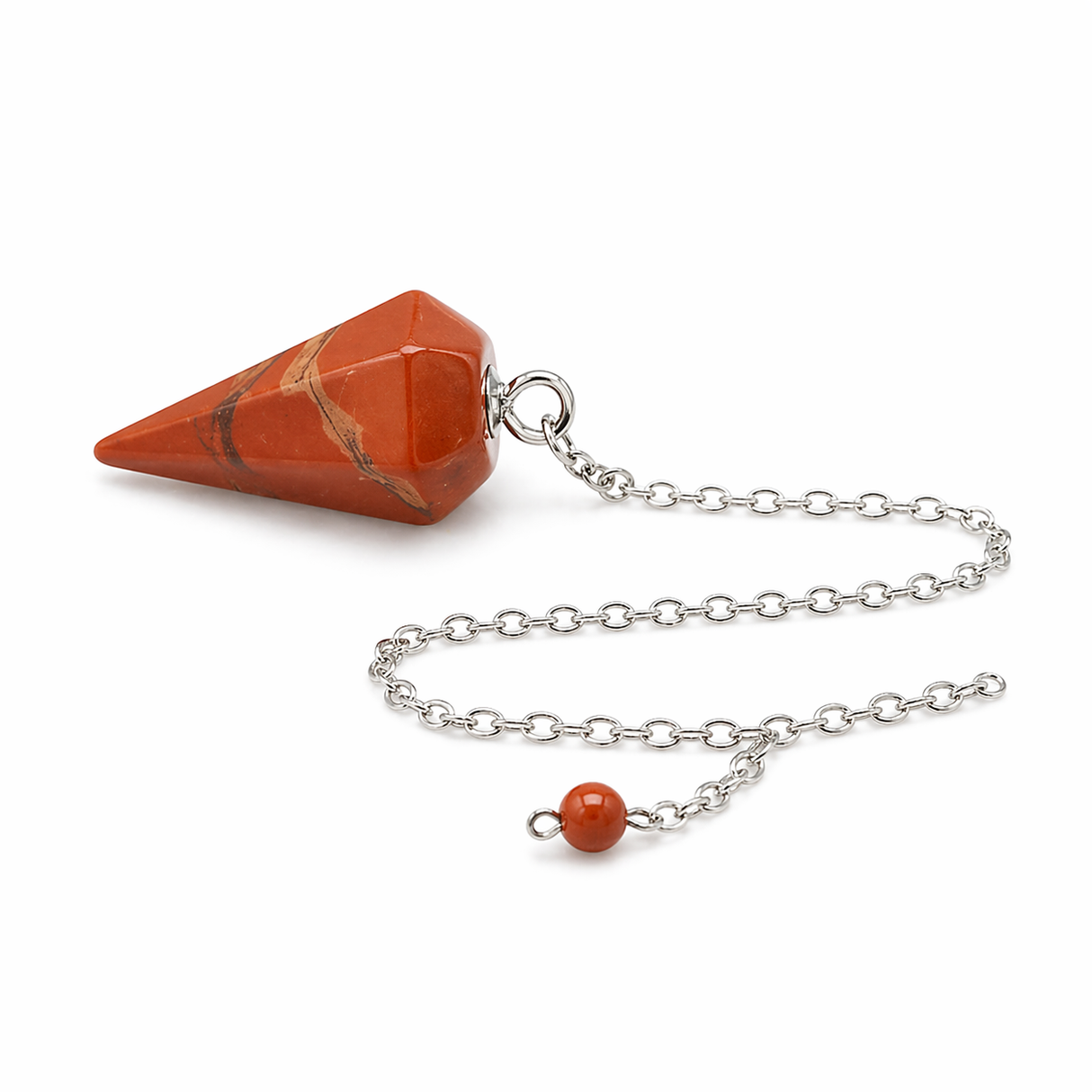 Péndulo Mini Jaspe Rojo