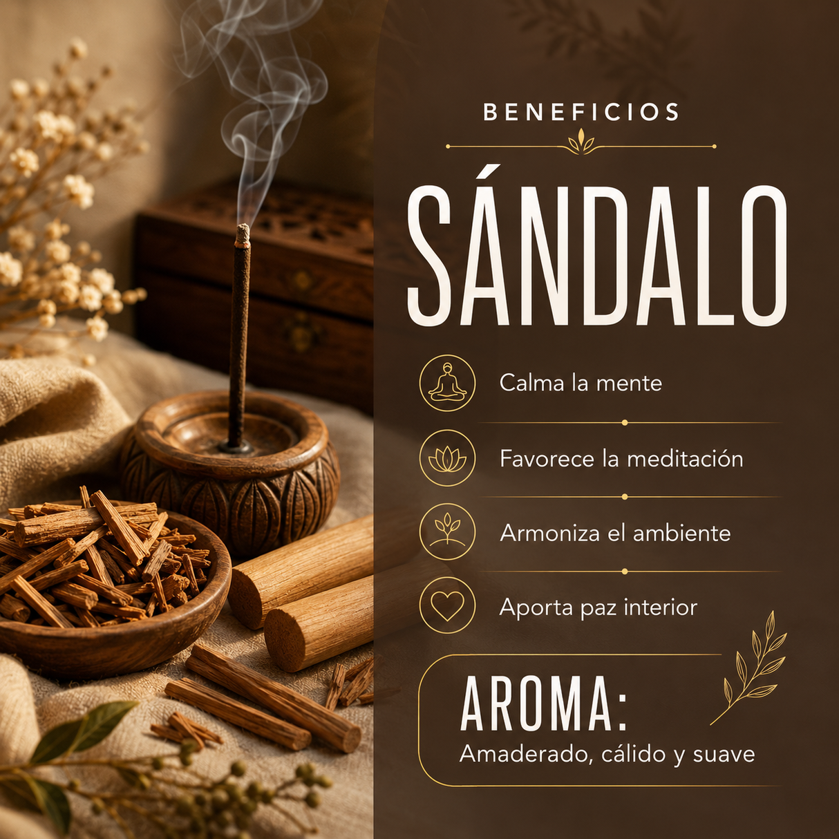 Aromatizante Spray Sándalo 100 mL