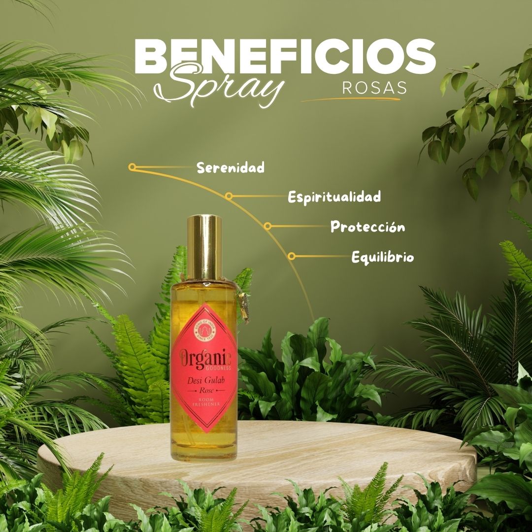 Aromatizante Spray Rosa 100 mL