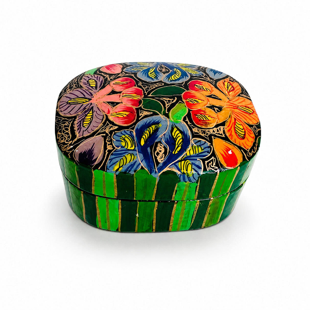 Cajita Rectangular Verde