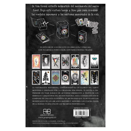 Tarot: La Naturaleza Misteriosa (Cartas y Libro)