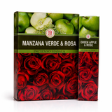 Incienso Manzana Verde y Rosas