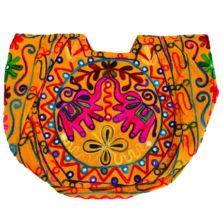 Bolso Playero Doble Elefante - Naranja