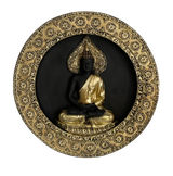 Cuadro Buda: Cuadro Colgante Buda Siddhartha Black&Gold