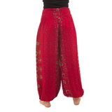 Pantalon Usha Rojo con Azul