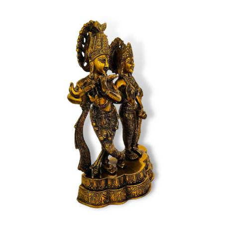 Figura de Bronce RadhaKrishna 6 Kgs