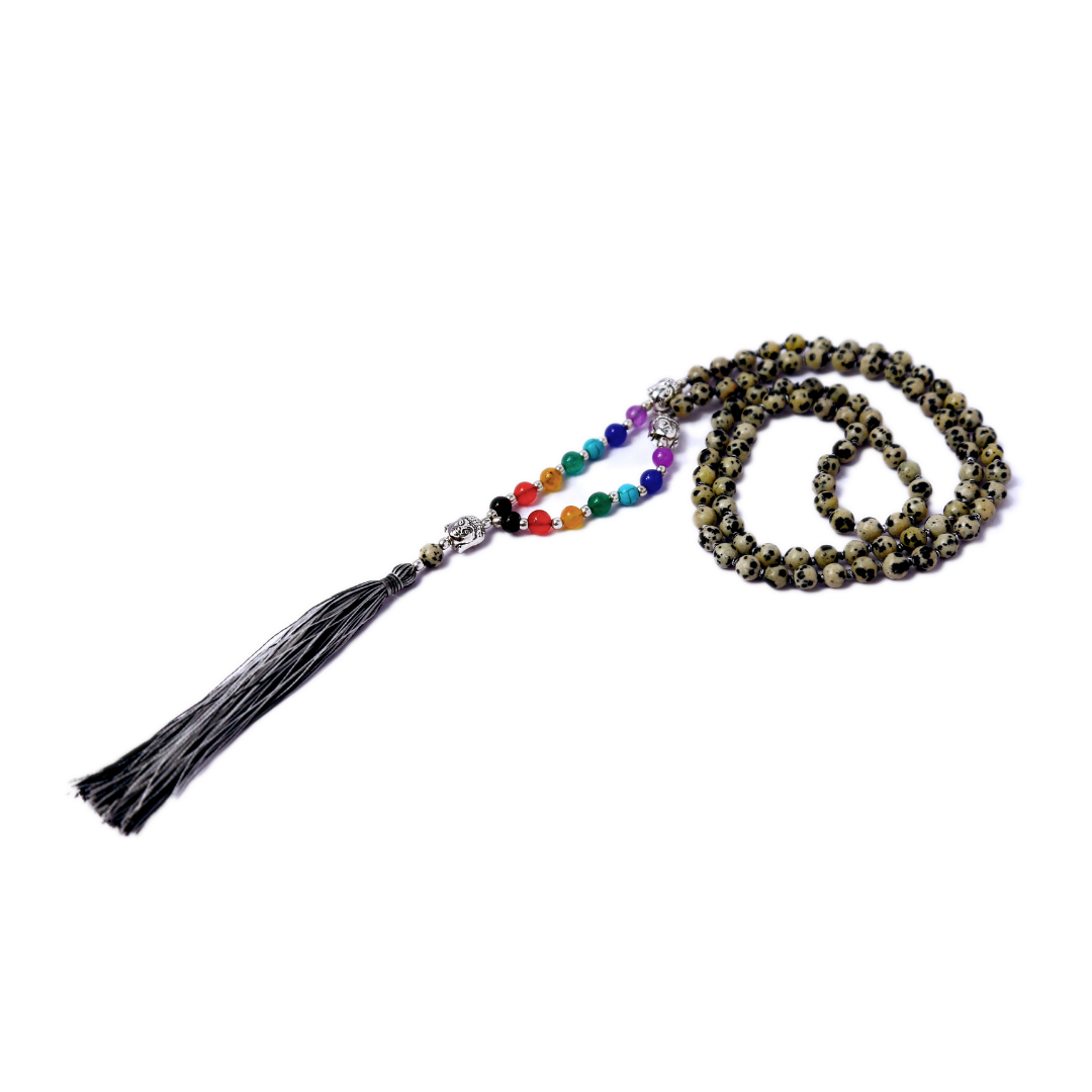 Japa Mala Budda Jaspe Damalta 6mm