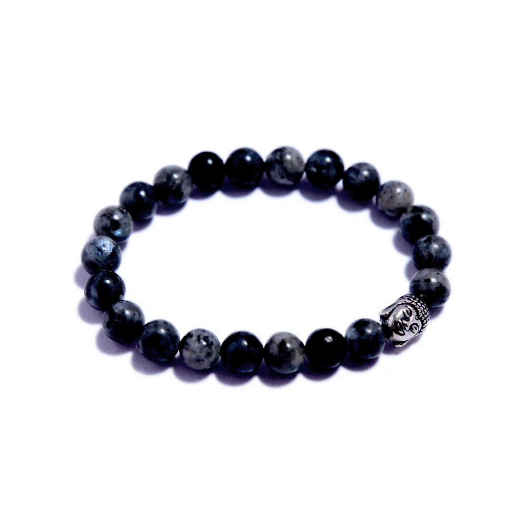 Pulsera Budda Charm Labradorita