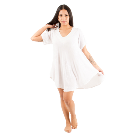 Vestido/Blusa Dipika Blanca