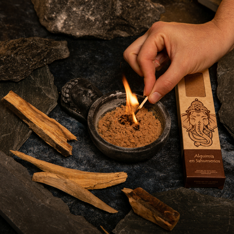 Sahumerio en Polvo Super Palo Santo - Aromanza