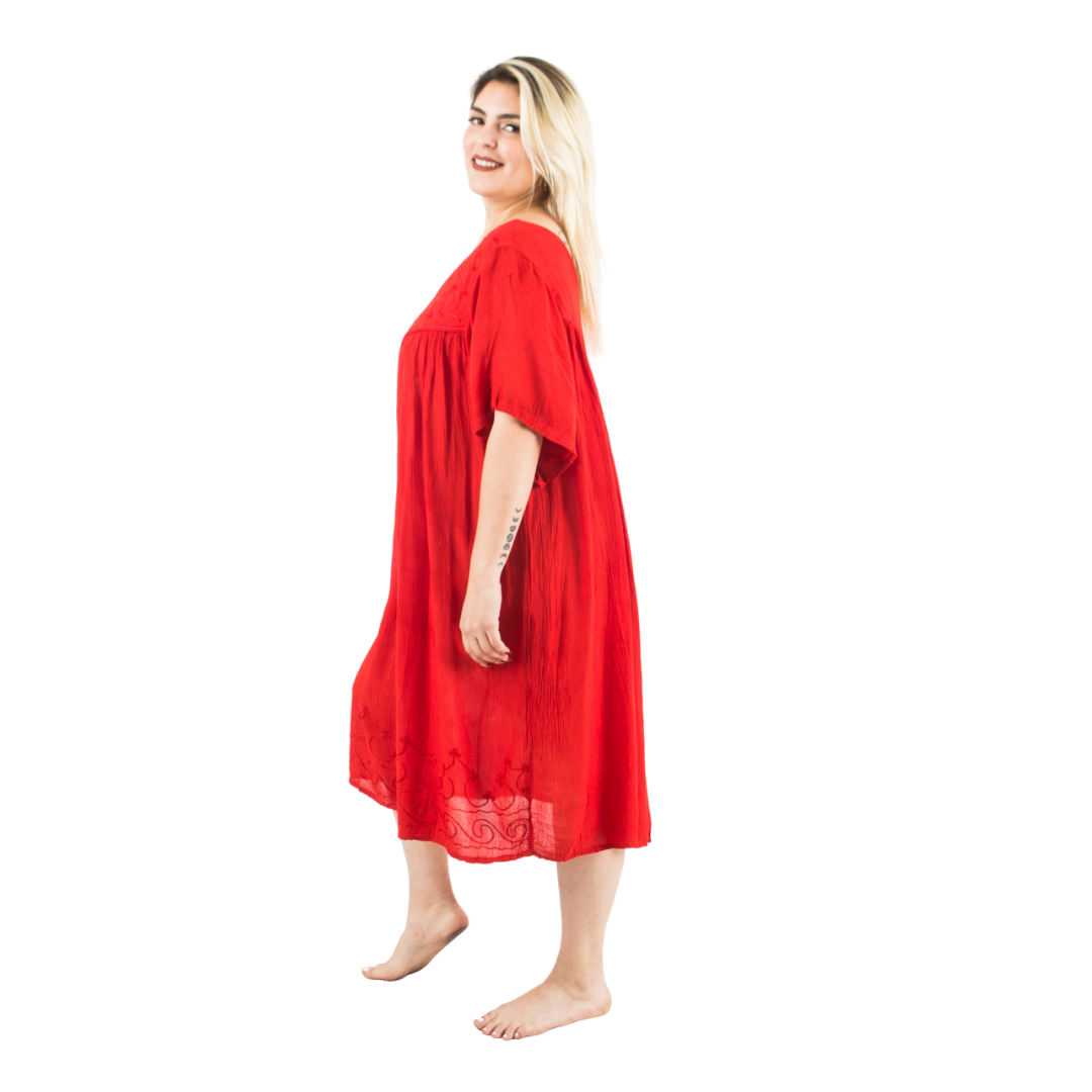 Vestido Baadal Rojo