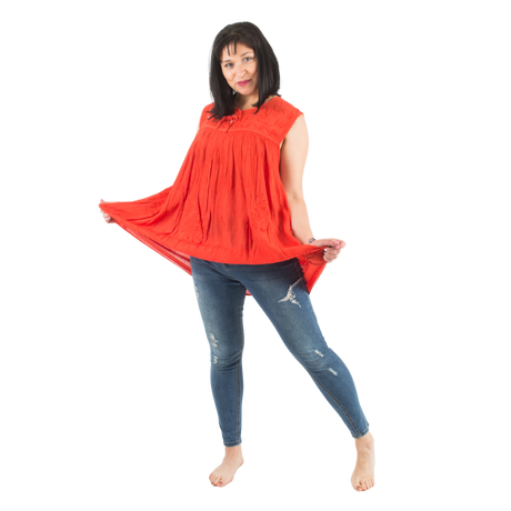 Blusa Babli Salmon