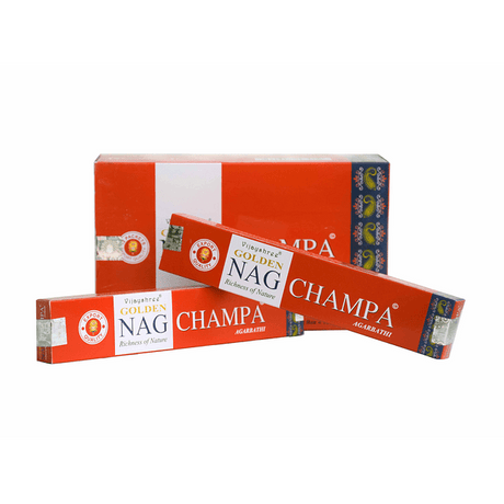 Incienso Natural Golden Nag Champa - Vijayshree