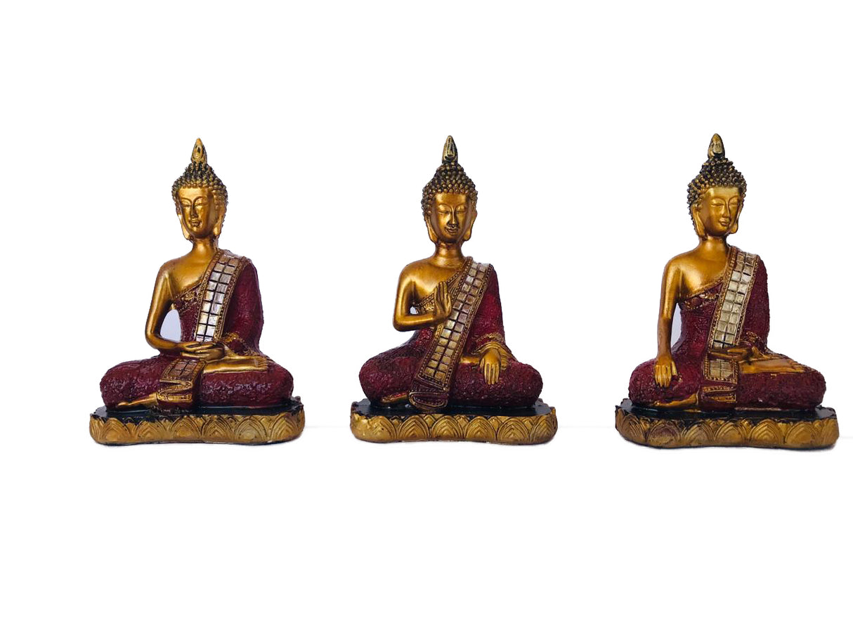 Set de Buda Siddharta Gold&Red