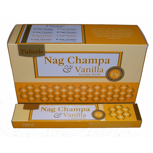 Incienso Nag Champa Vainilla