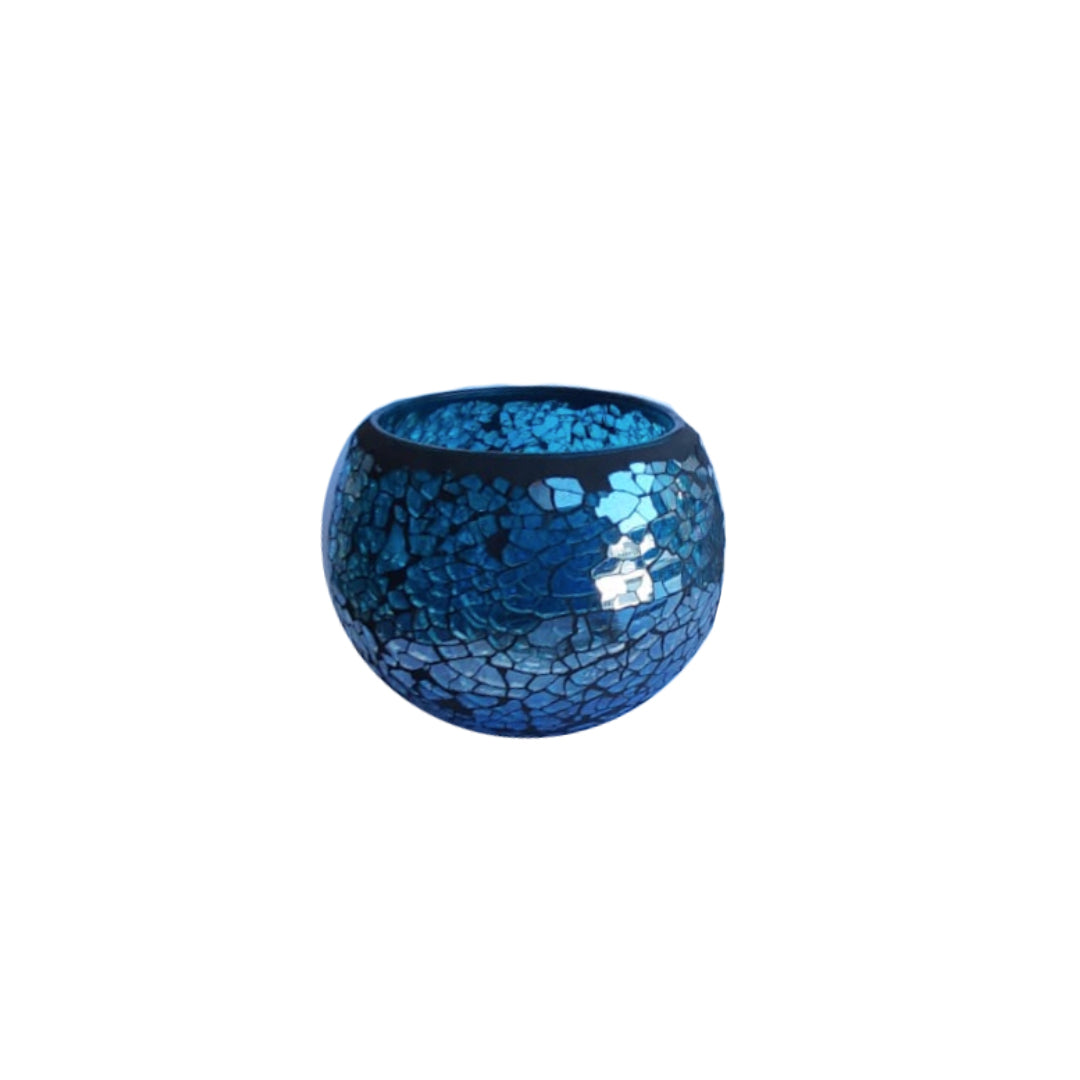 Porta Vela Turco 10 cms - Black & Blue