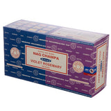 Incienso dúo Nag Champa y Violet Rosemary