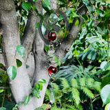 Anillo de Viento - Ying Yang Spinner Red