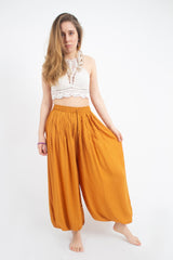 Pantalon Bombacho Mostaza