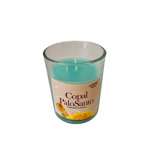 Vela en Vaso Copal Palo Santo