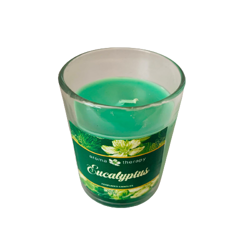 Vela en Vaso Eucaliptus