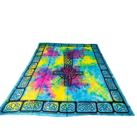 Cubrecama 2 Plaza Psico Cross