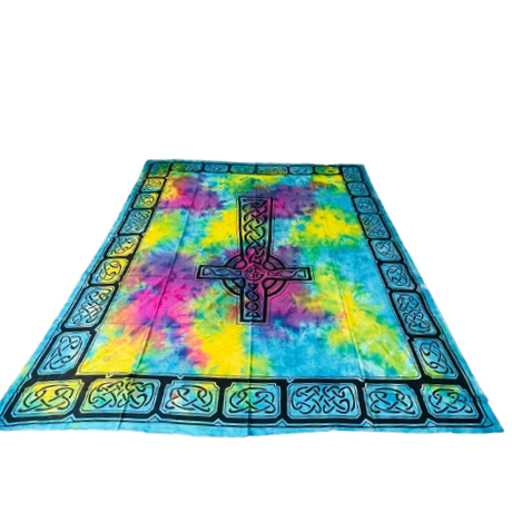 Cubrecama 2 Plaza Psico Cross