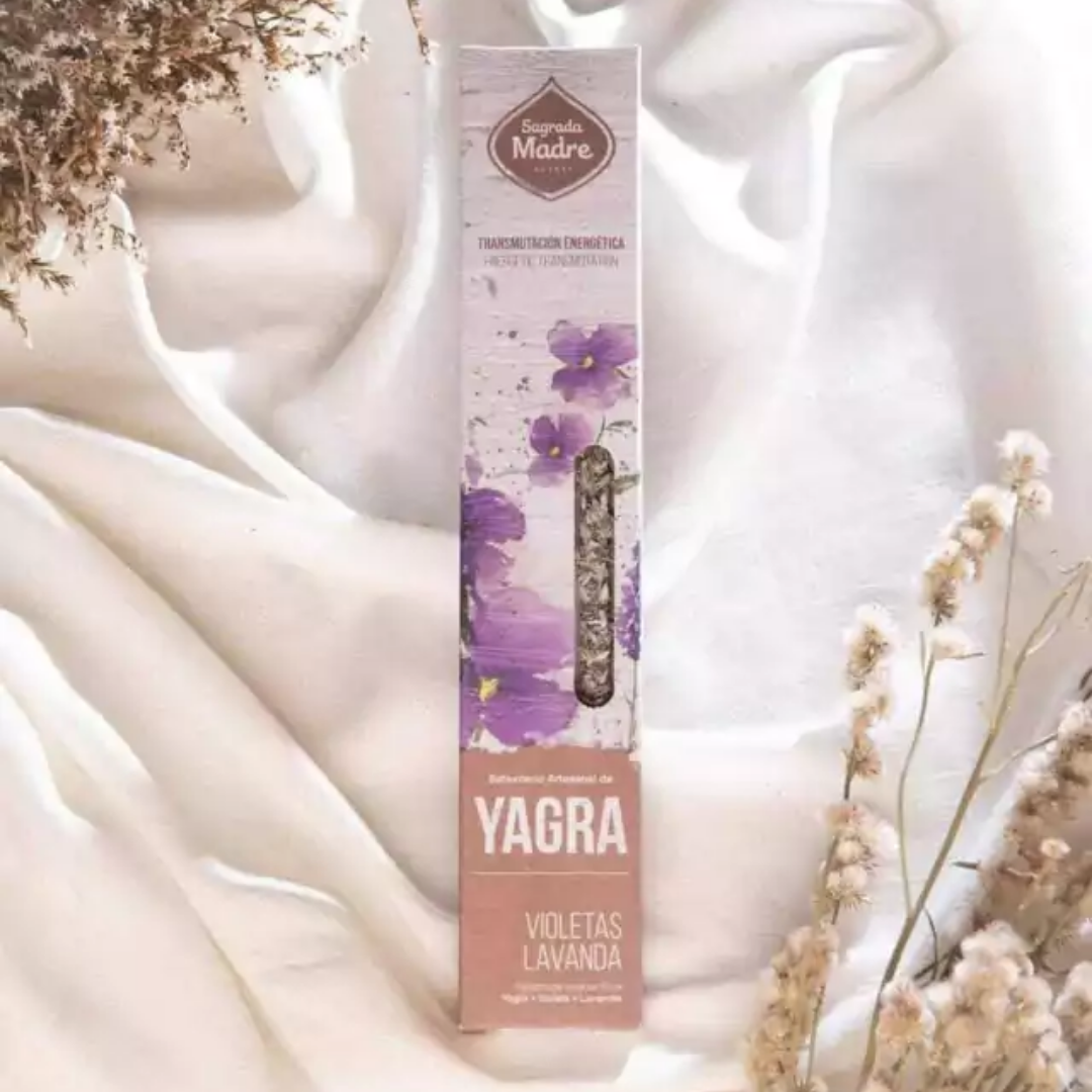 Sahumerio de Yagra Violeta Lavanda