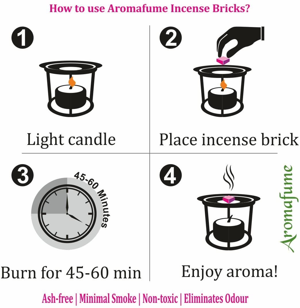 Ladrillos de Incienso Natural Vanilla Moon - Aromafume